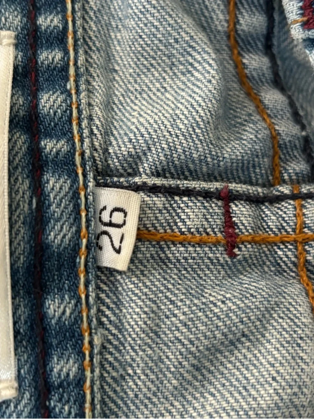 Habitual Light Wash Rolled Cuff Cropped Jeans 26 Relaxed Fit